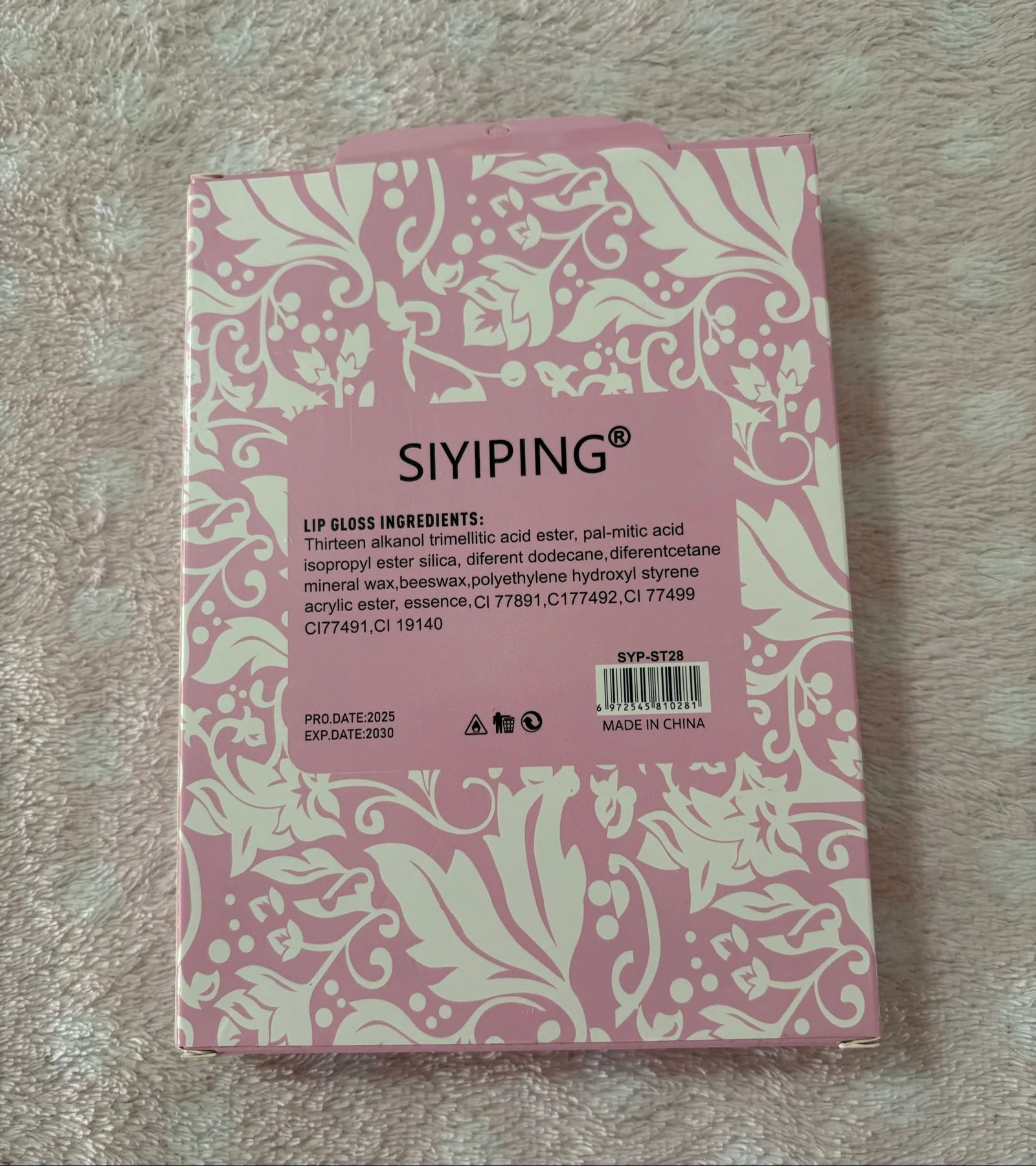 Set Mini Perfume Yara Rosa + Gloss | Nuevo – photo 2